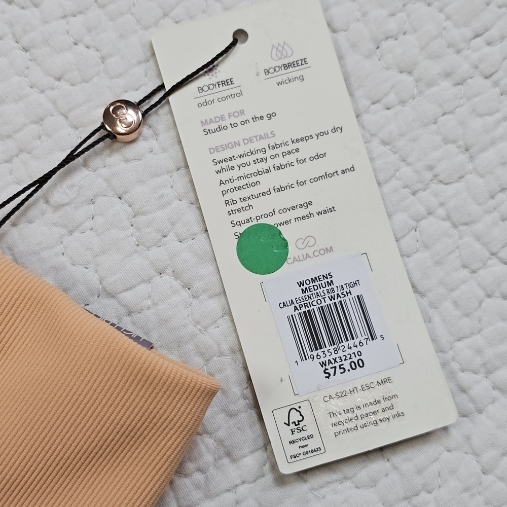 NWT CALIA Essential Rib 7/8 Legging - Picture 14 of 14